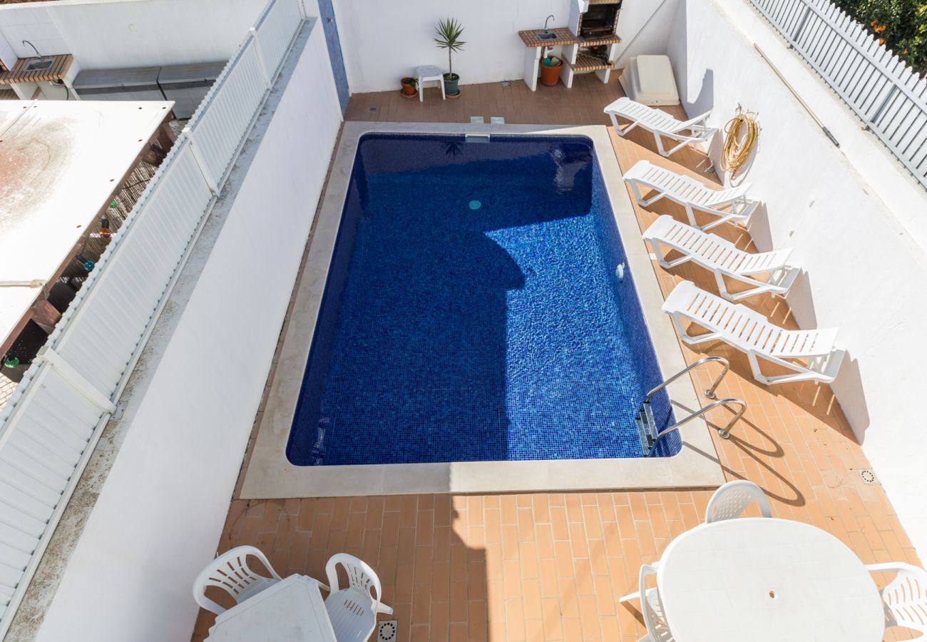 Casa adosada en Manta Rota - Casa de 3 habitaciones con piscina privada by AlgarveManta (27V3)